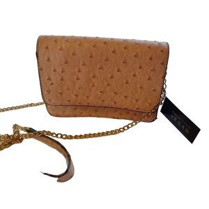 Diophy Purse Vegan Magnetic Closure Chain Strap Salmon Color